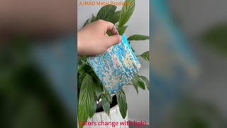 Schermi per finestre in metallo colorato Colore sfumato di sfumatura di rete metallica decorativa