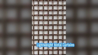 Video che mostra i dettagli della rete metallica