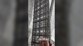 Rete metallica decorativa per schermi e illuminazione
