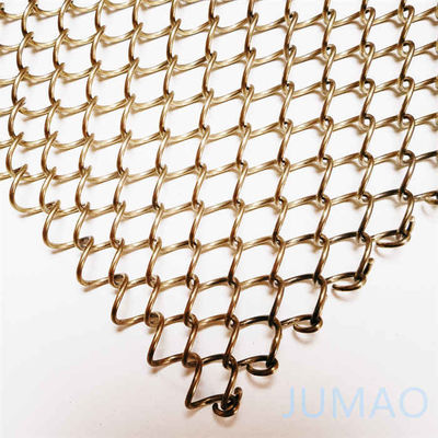 Architettura reticolare metallo tende schermo per ristorante porta