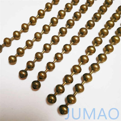 10mm Corde a sfera in acciaio e metallo Corde a sfera in bronzo Corde a sfera in bronzo con corde in oro