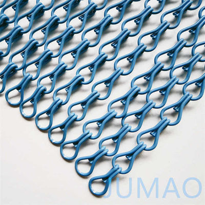 Spruzzo di catena di legame di metallo tende porta Fly Screen 2mm
