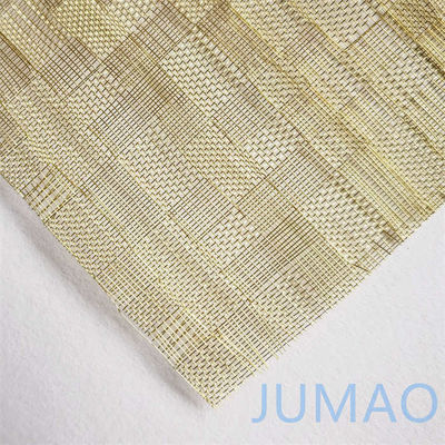 3 mm mesh metallico tessuto vetro stratificato architettonico