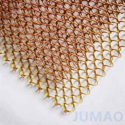 Tela a maglia spriale decorativa a forma di buco di diamante di colore argento