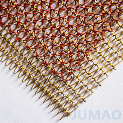 Corde a maglia di diamante in nero per club spazi divisori 1,2 mm