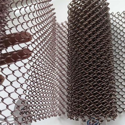 Plafond a maglia in acciaio inossidabile di varie dimensioni da 0,8 mm a 3 mm per soffitti durevoli e eleganti