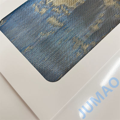 Possibilità di progettazione di vetro laminato a maglia a colori personalizzati per decorazioni interne