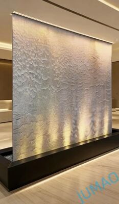 Schermo a cascata durevole in acciaio inossidabile progettato per migliorare l'acqua nei sistemi ambientali