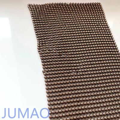 Tenda di paillettes con perline in metallo premium esalta l'atmosfera con una bellissima rifrazione della luce