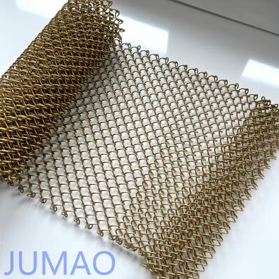 Tende in acciaio inossidabile resistenti per la costruzione di reti metalliche per uffici e decorazioni domestiche