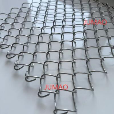 Decorative Partition Spiral Metal Mesh Architectural Mesh Facade Wire Mesh