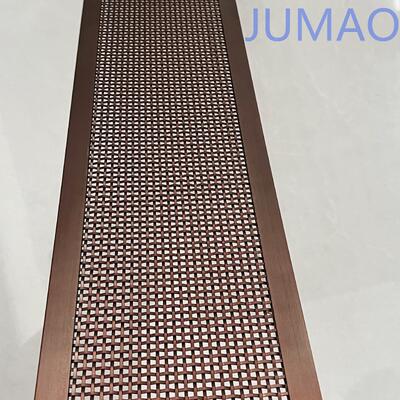 Rete metallica decorativa in alluminio perfetta per design interni ed esterni leggera